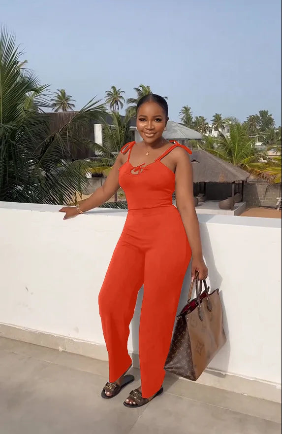 Orange Red Slay Suit