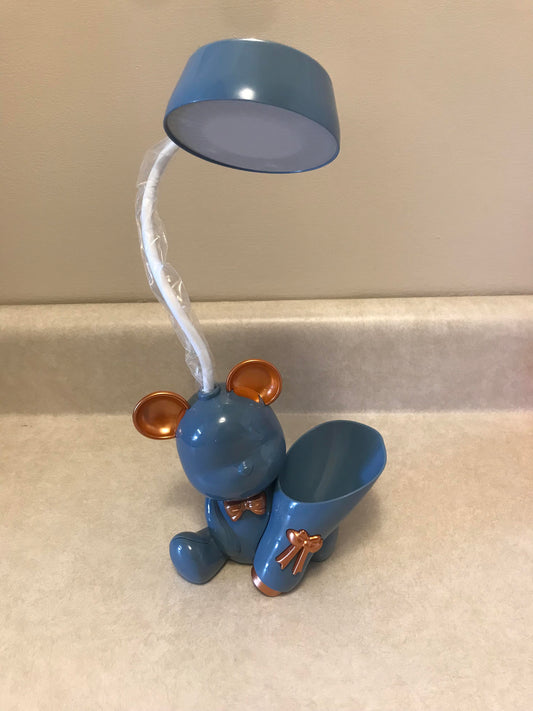 Teddy Holds It Steady Lamp